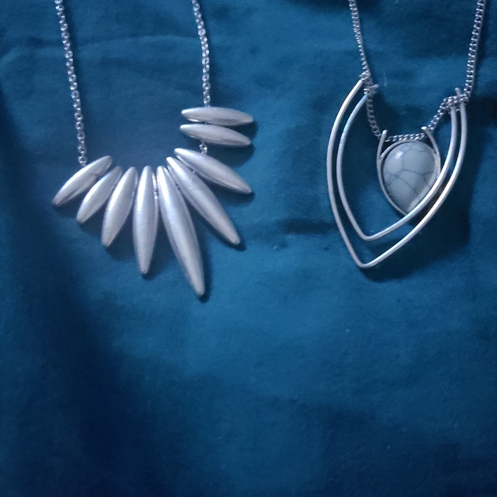 Pair of Long Necklaces NWT